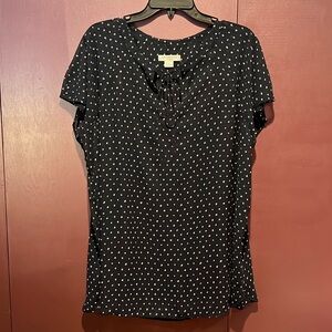 Women’s Liz Claiborne 2pc sheer top and cami